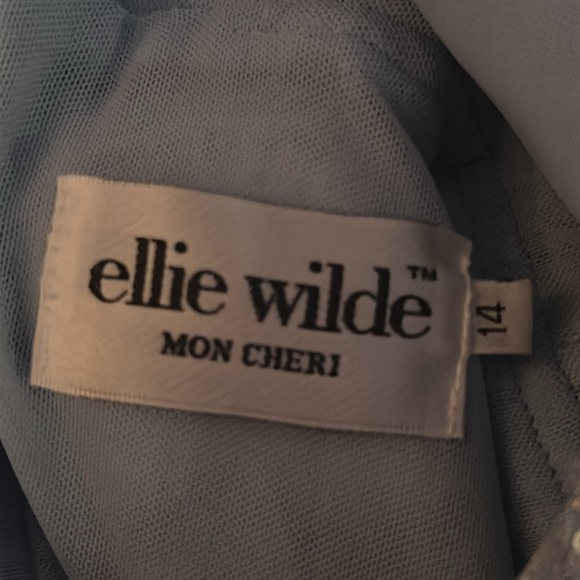 Gorgeous baby blue sparkly, shimmery, mystical, homecoming/ prom dress😍💎💙 - Picture 7 of 8